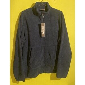 32 Degrees Heat Mens Blue Fleece Pullover Size L